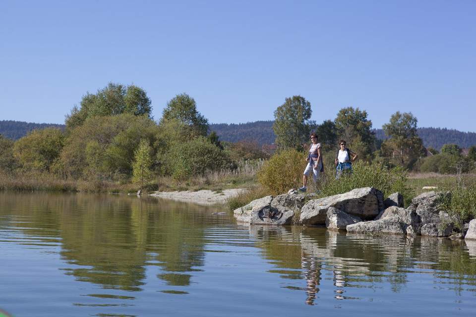 Activités autour du lac de l'abbaye